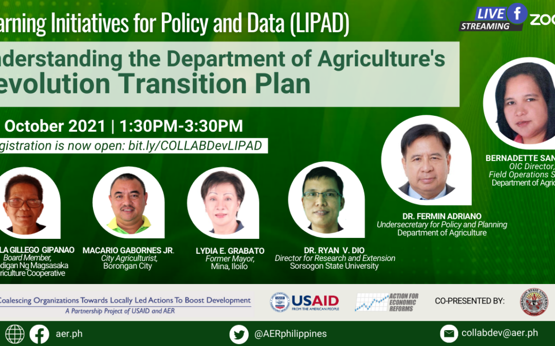 Highlights from LIPAD: Understanding the Department of Agriculture’s Devolution Transition Plan
